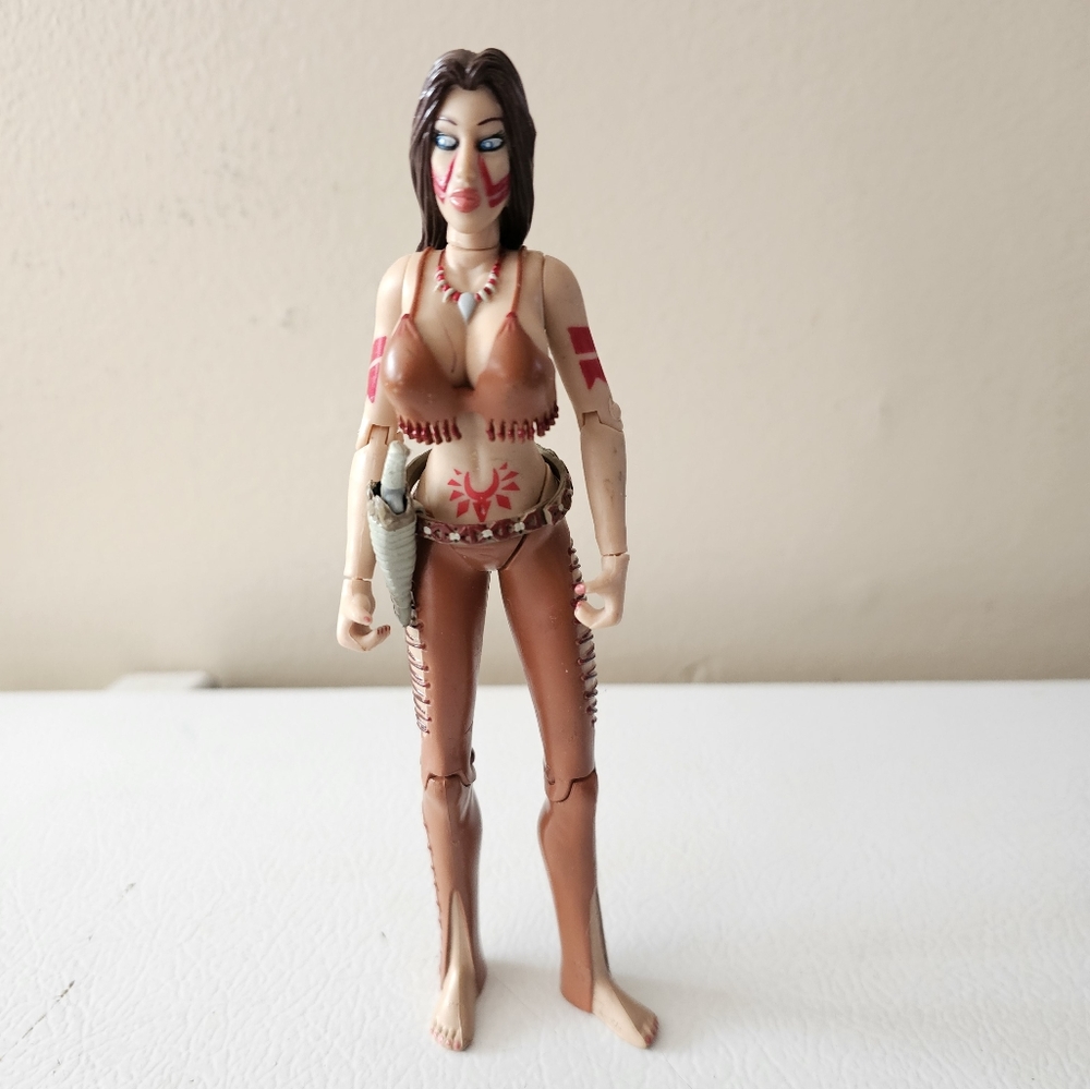Rendition Gwynn Action Figure -Series Snowman  Avatar Comics 7in